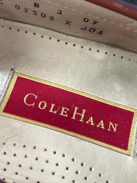 Cole Haan Men\'s Leather Tassel Loafers Size 10 B